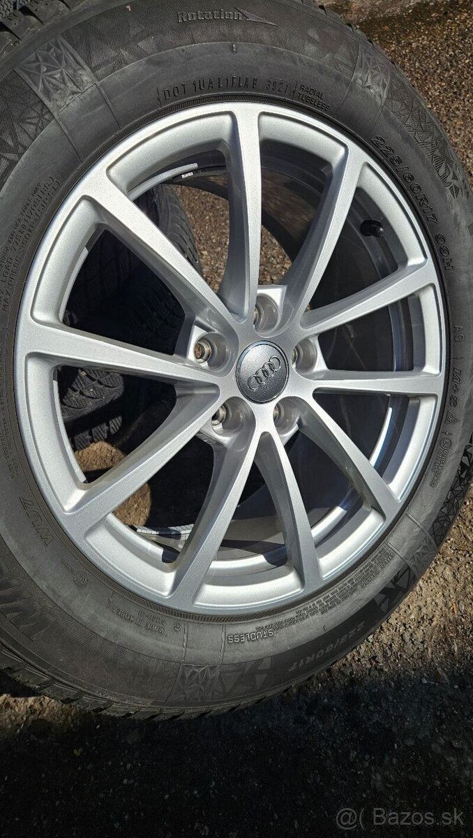 Alu kola originál Audi A4 / A6 C8 R17" Prodám - 7