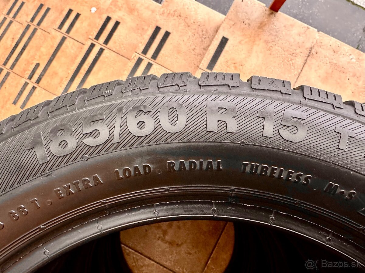 185/60 R15 zimné pneumatiky kompletná sada - 7