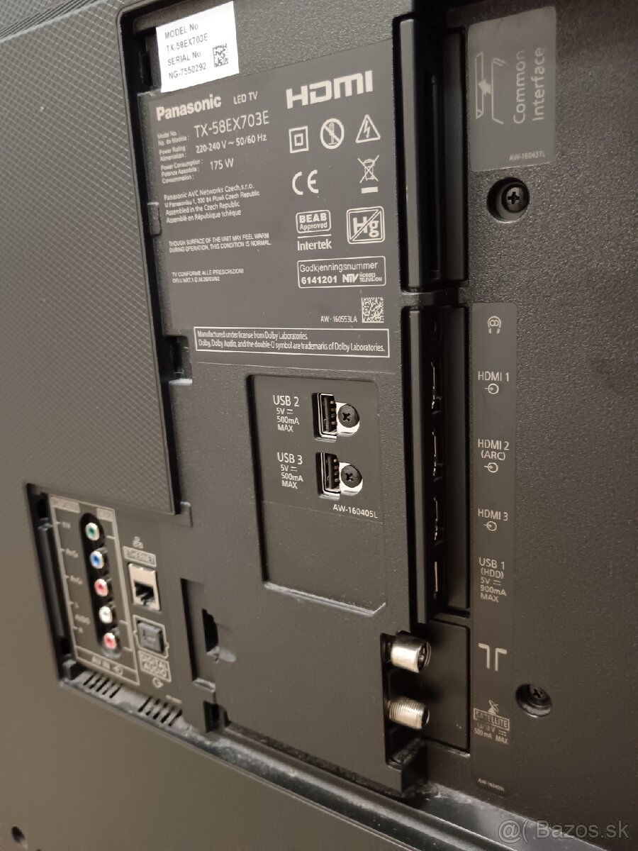 Predám Panasonic Smart Televízor 58" - 7