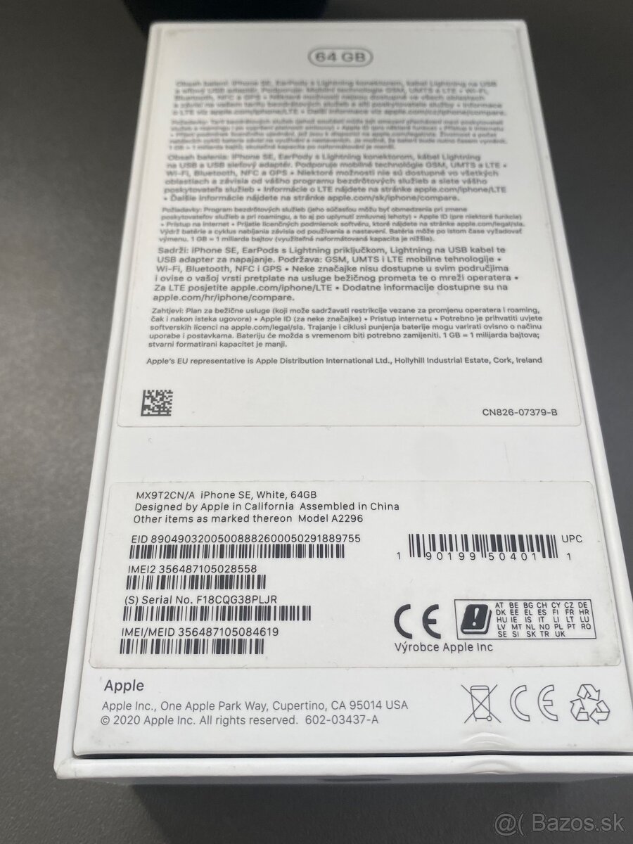 iPhone SE 2020 64GB – biely - 7
