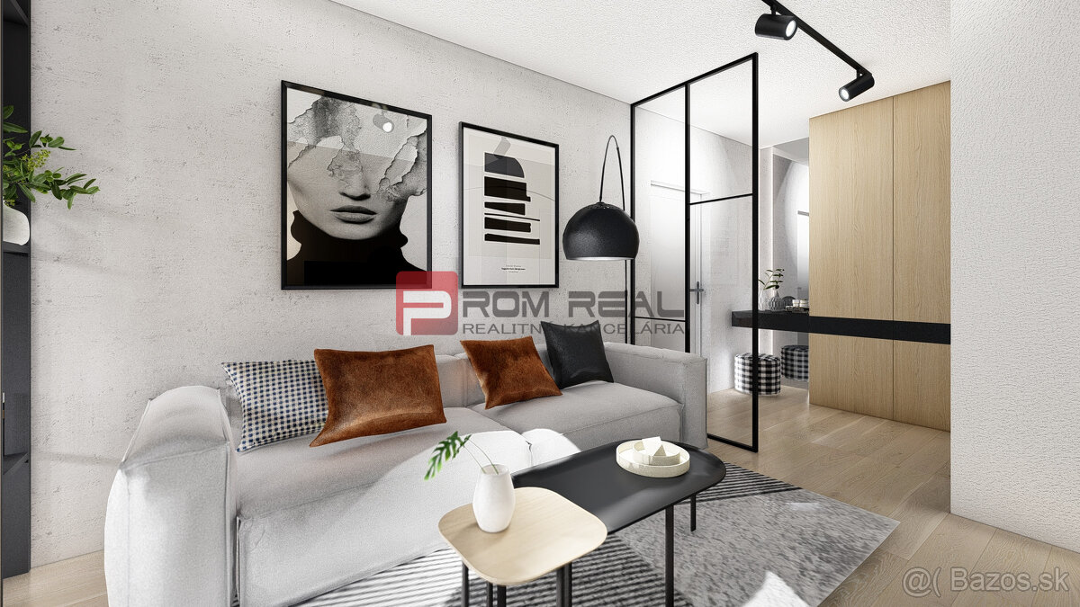 2-izbové byty (54,9 m²) s predzáhradkou a terasou od 158 999 - 7