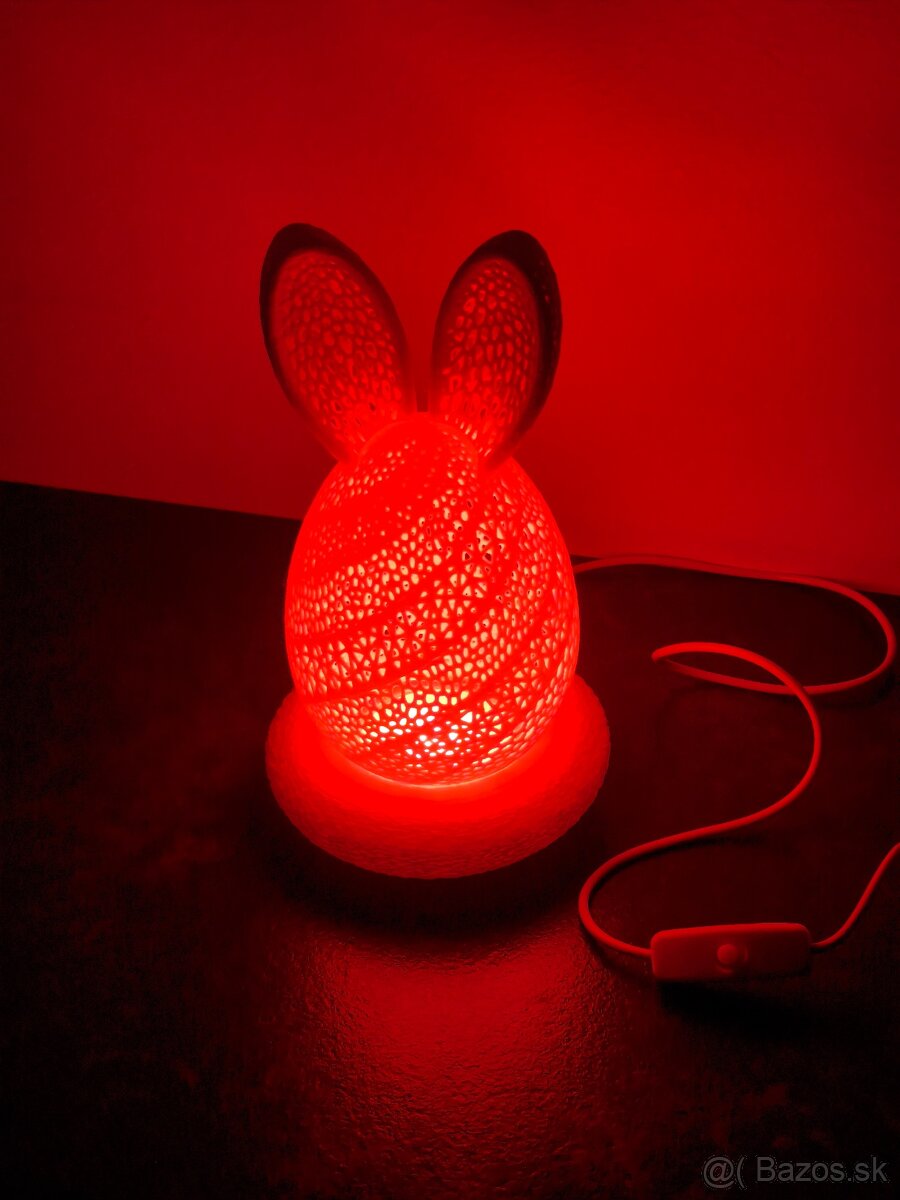 LED Lampa - Veľkonočný zajko - 7