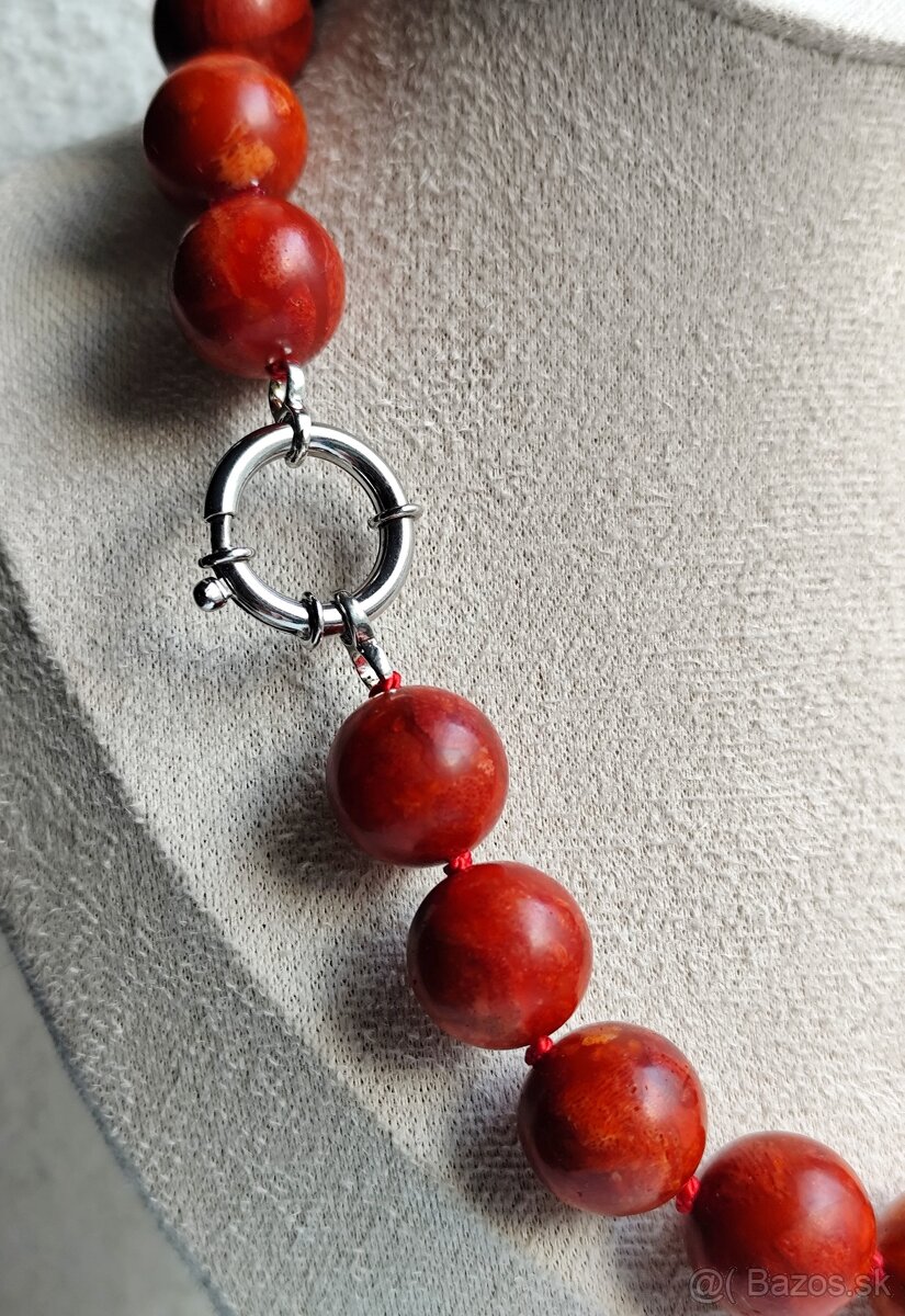 Predám koralový náhrdelník - 7