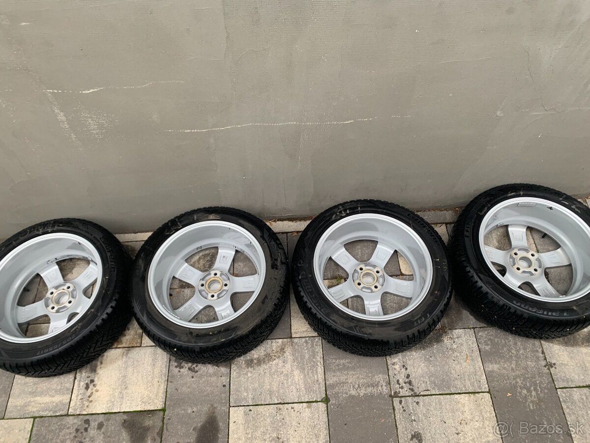 DEZENT elektróny 4x100 R17 + 205/55 R17 zimné pneu Laufen - 7