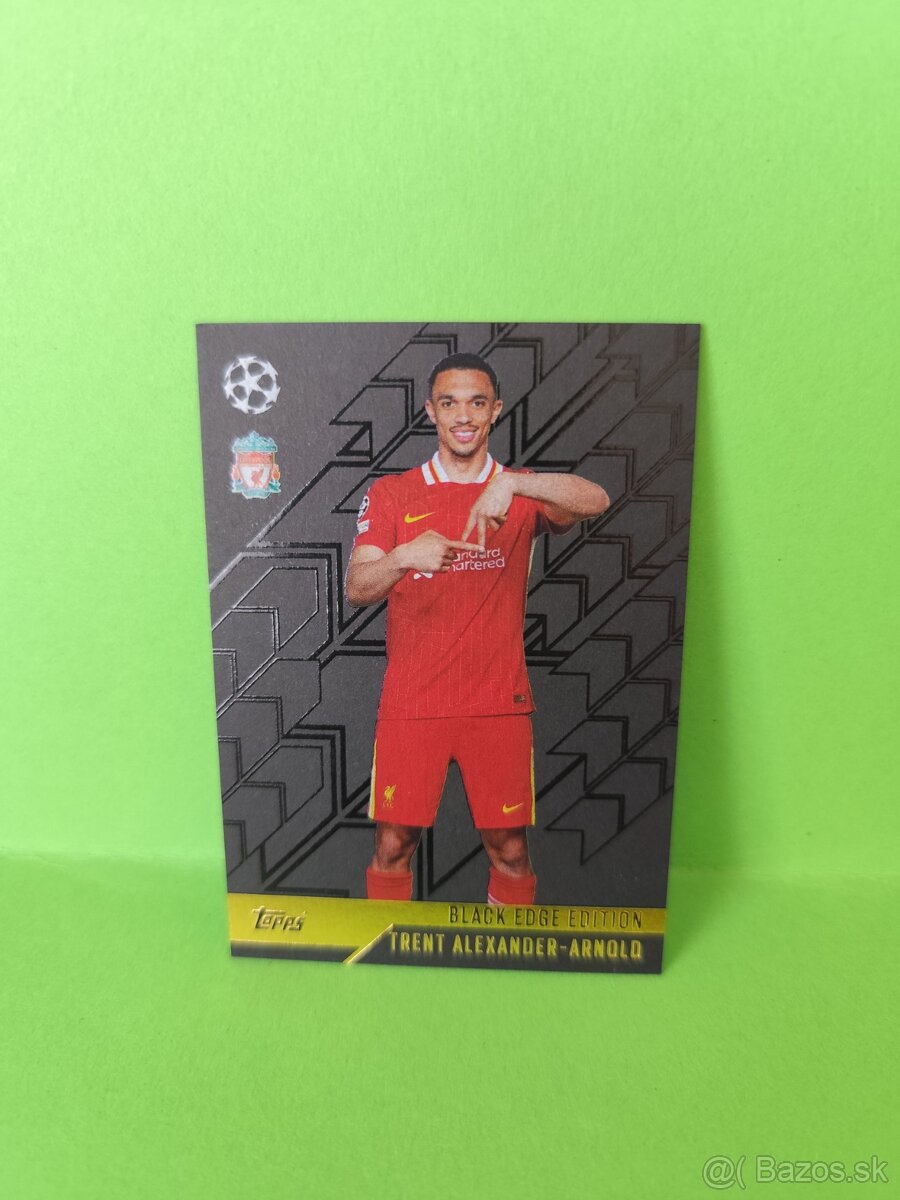 Black Edge topps match attax 2024/25 kartičky set BE1 -BE9 - 7