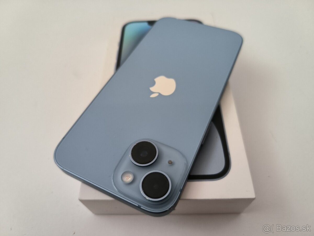 apple iphone 14 128gb Blue / Batéria 100% - 7