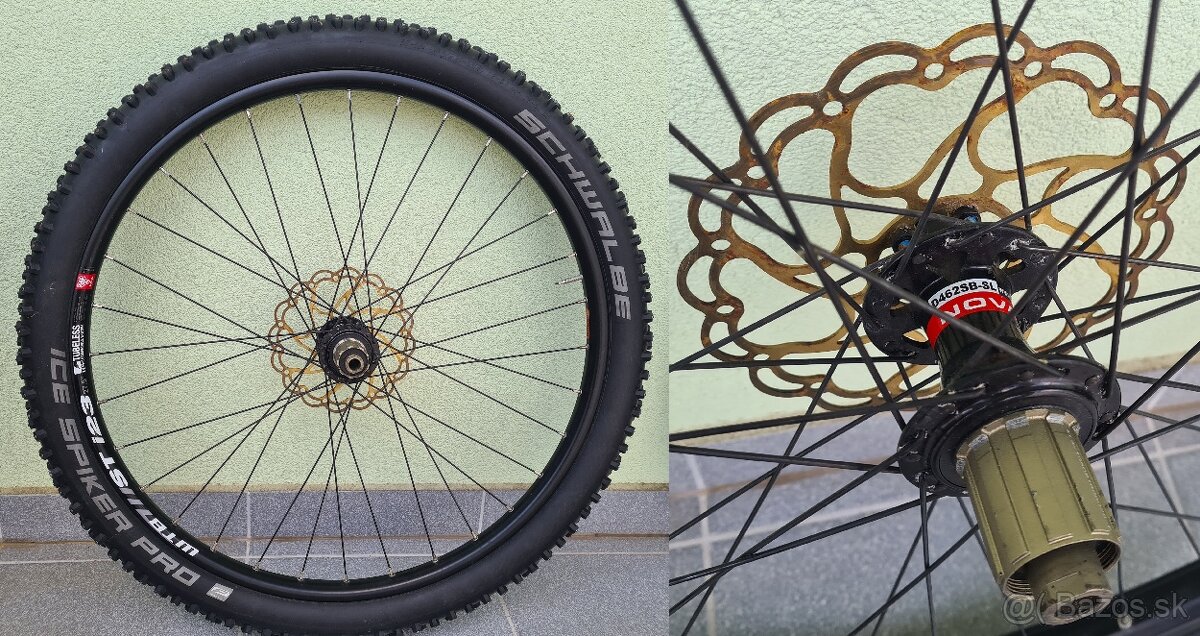 kolesa cestne shimano + mtb 27,5" novatec + naboje _ 30 - 7