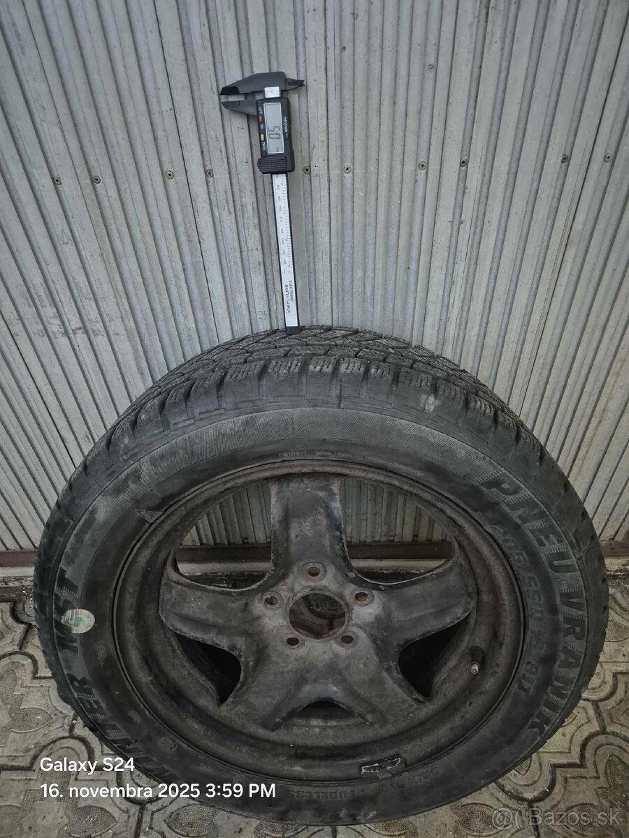 4ks komplet zimne kolesa 205/55R16 opel
- 7