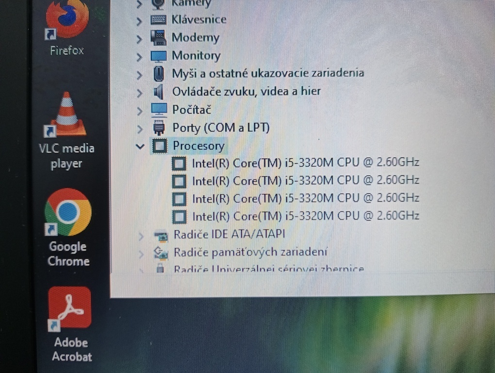 predám Hp elitebook 8470p , Intel(R) Core™i5 , 8gb ram ,ssd - 7