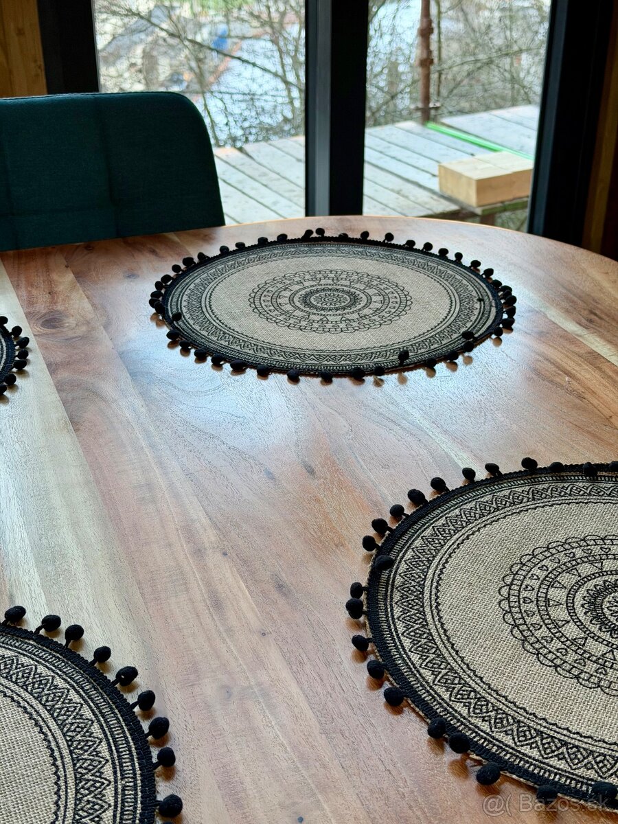 Jedalenský stôl 120cm masív - 7