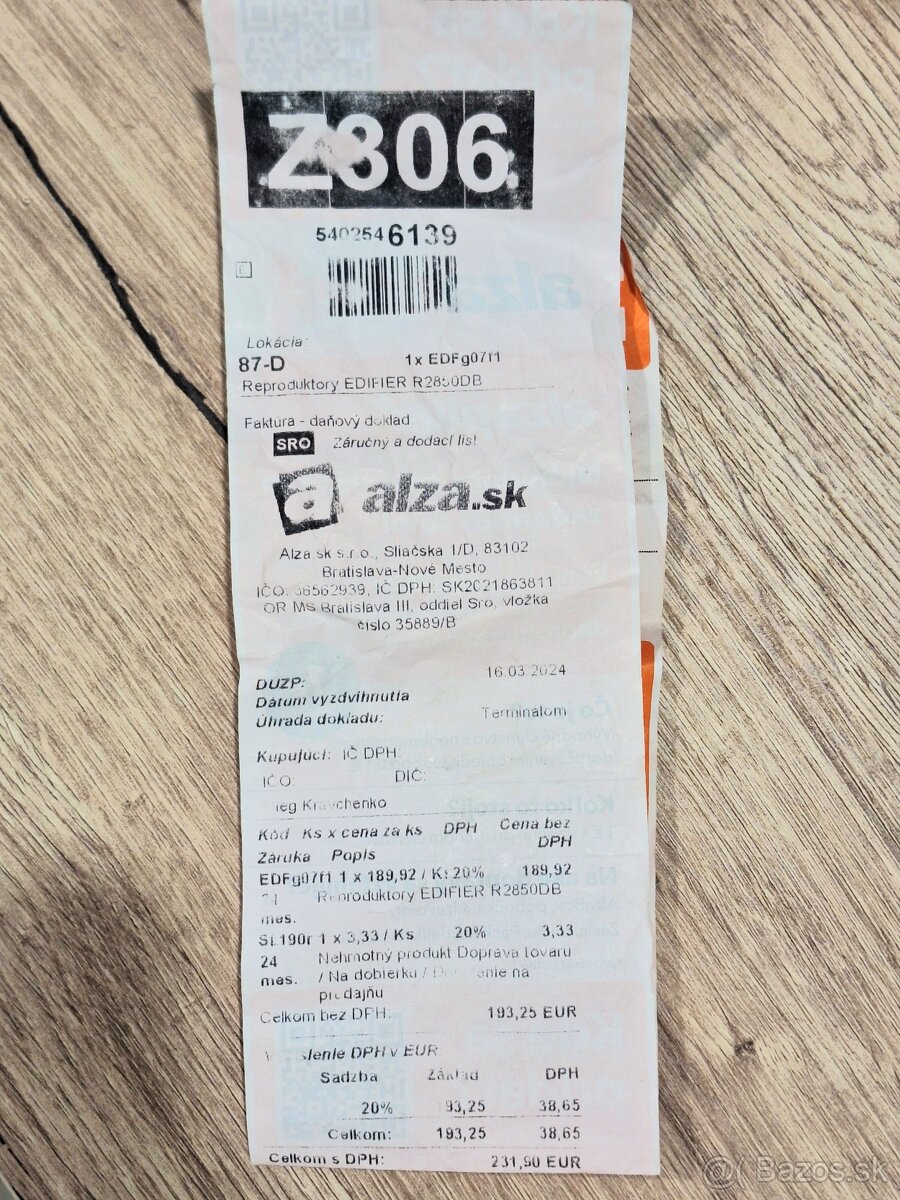 Edifier R2850DB, záruka do 3/2026 - 7