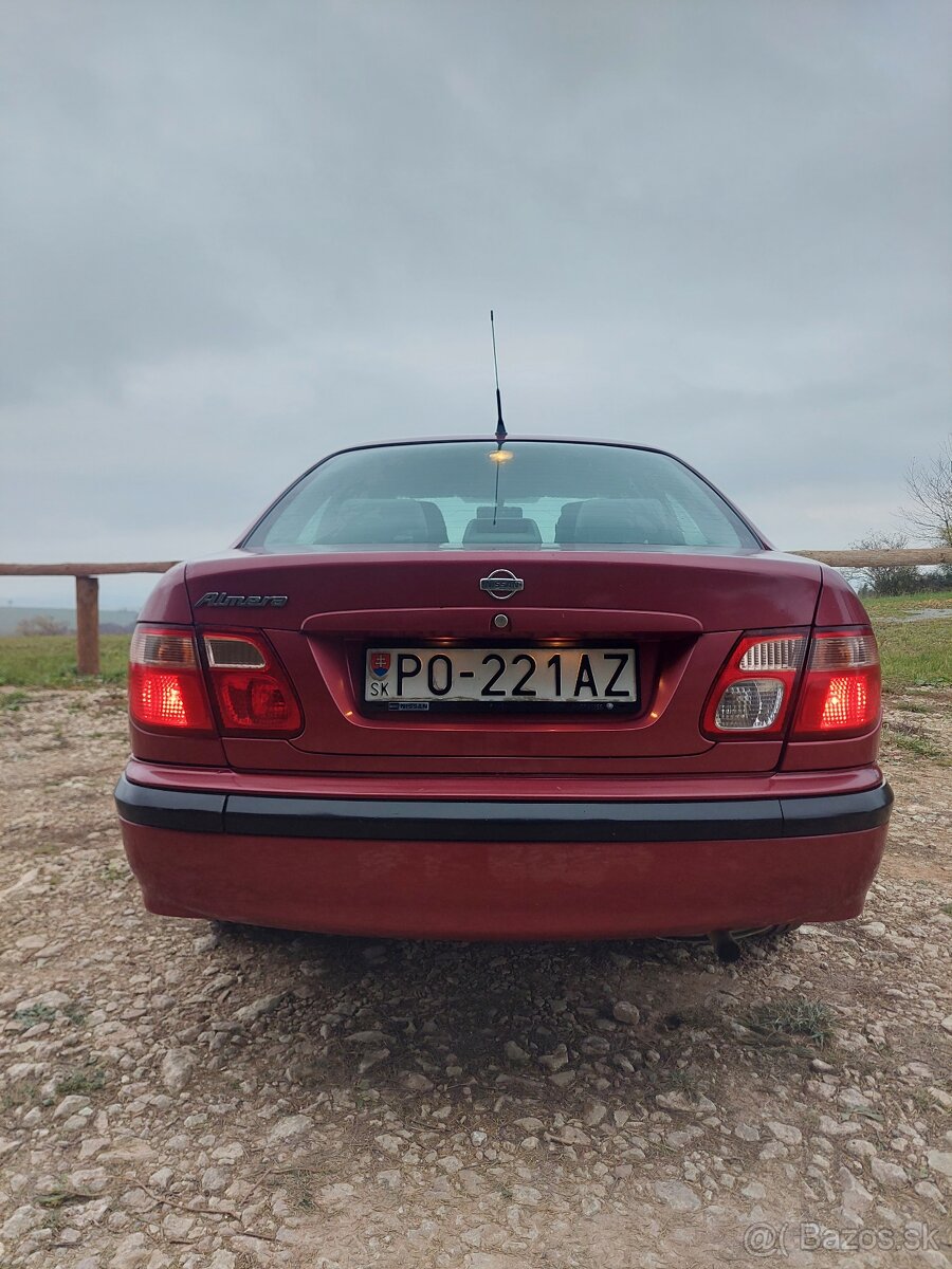 Nissan ALMERA II 1.5 benzín sedan - 7