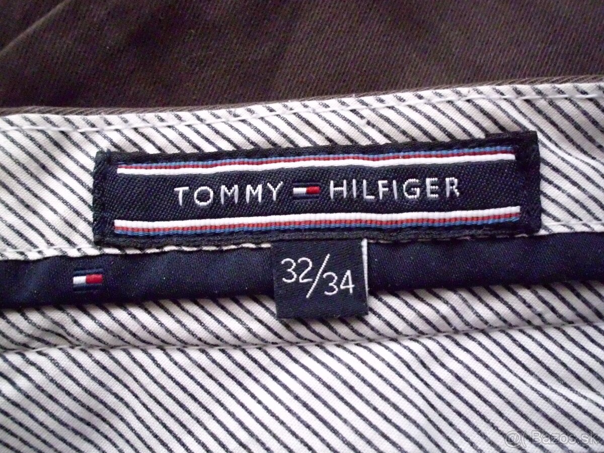 Tommy Hilfiger pánske chino nohavice s elastan M 32/34 - 7