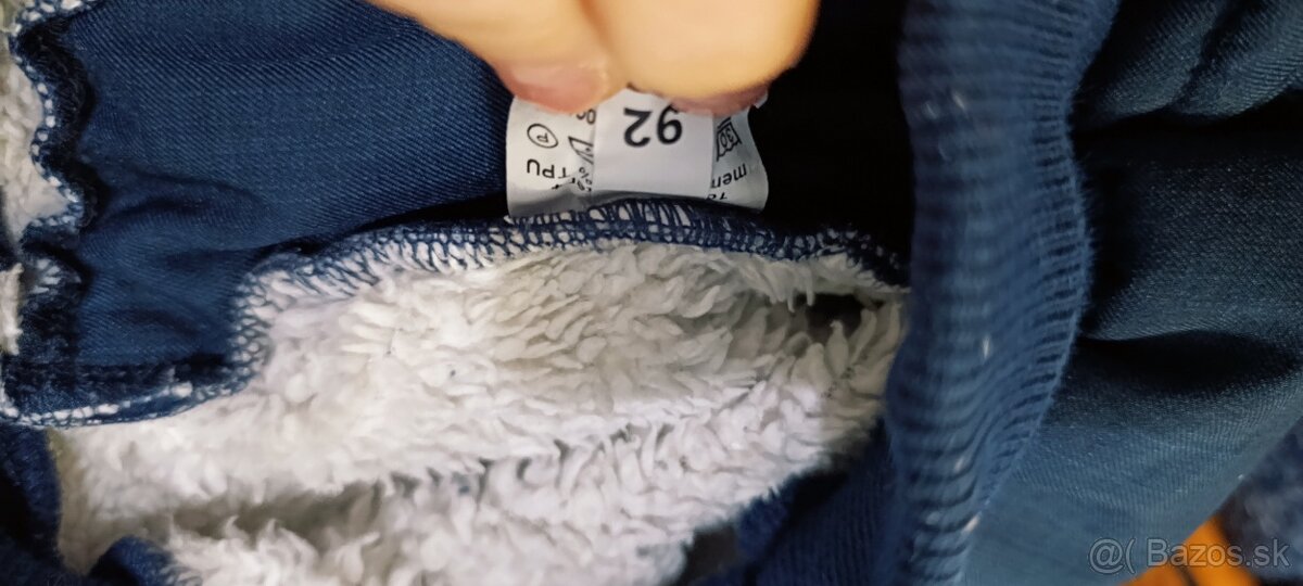 Zateplené softshellové termo nohavice Pixie s barančekom 92 - 7