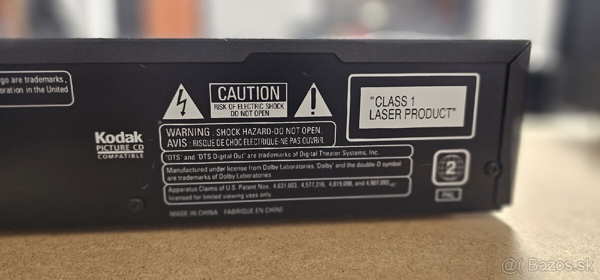 DENON DVD-1710 DVD/CD Prehrávač - 7