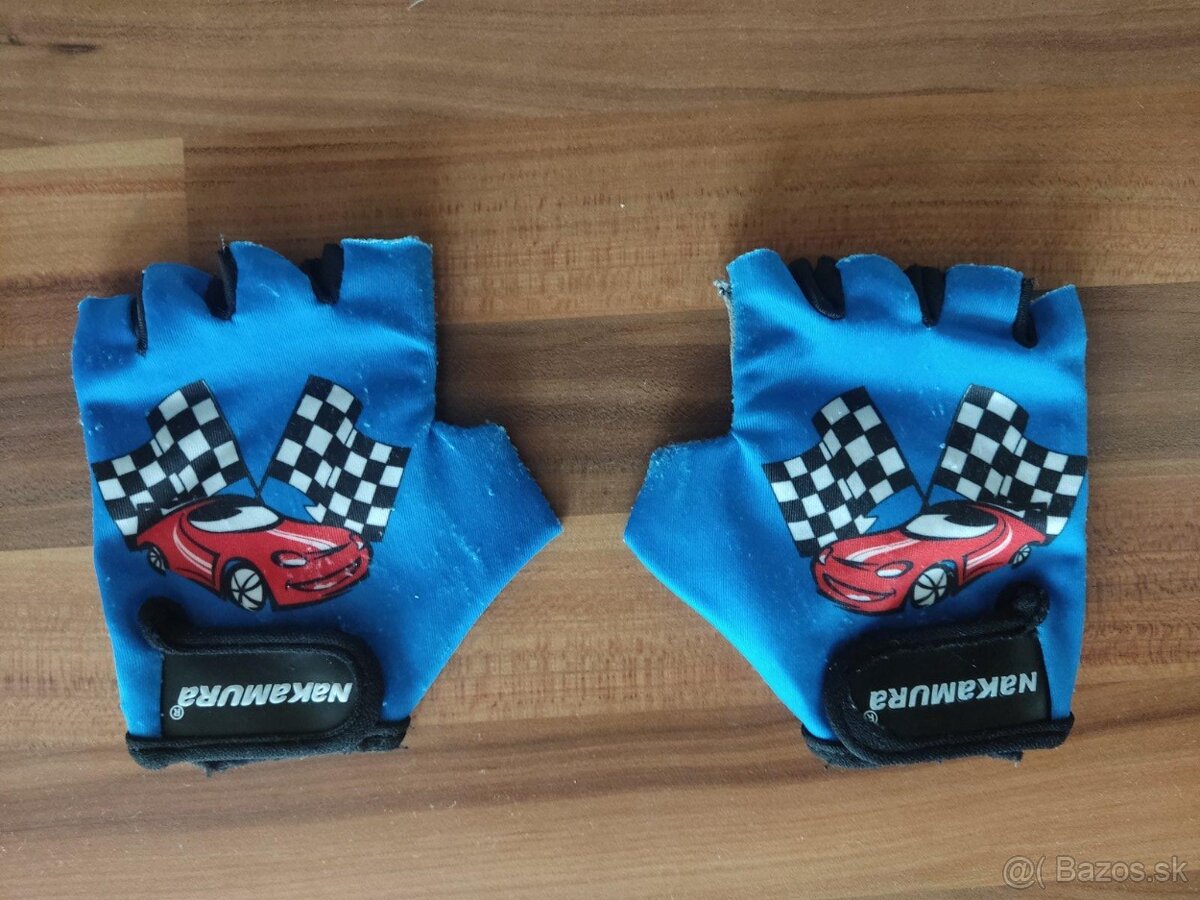 Cyklistická prilba + cyklorukavičky - 7