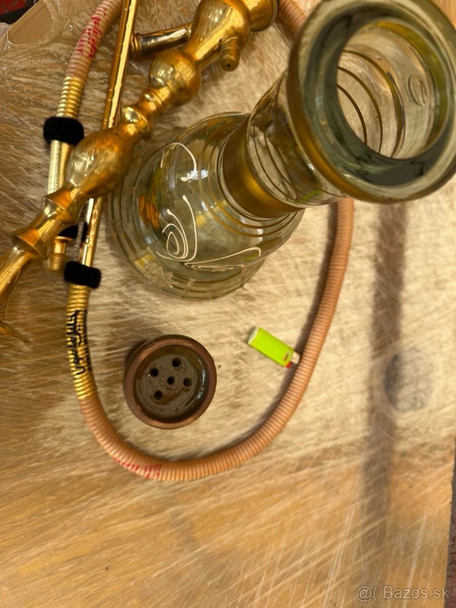 Predám novú egyptskú vodnú fajku (vyrobenú z mosadze). - 7