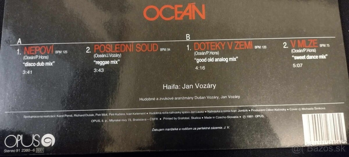 LP Titanic/Törr/Punk/Ocean - 7