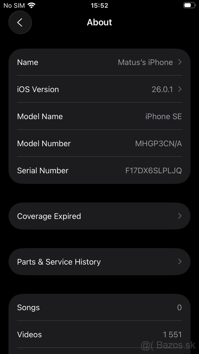 Predám iPhone SE (2020), 64 GB, čierny - 7