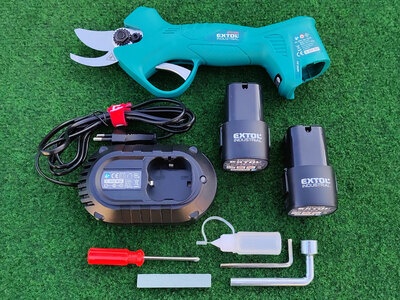 Akumulátorové záhradnícke nožnice – 2× akumulátor 16V/ - 7