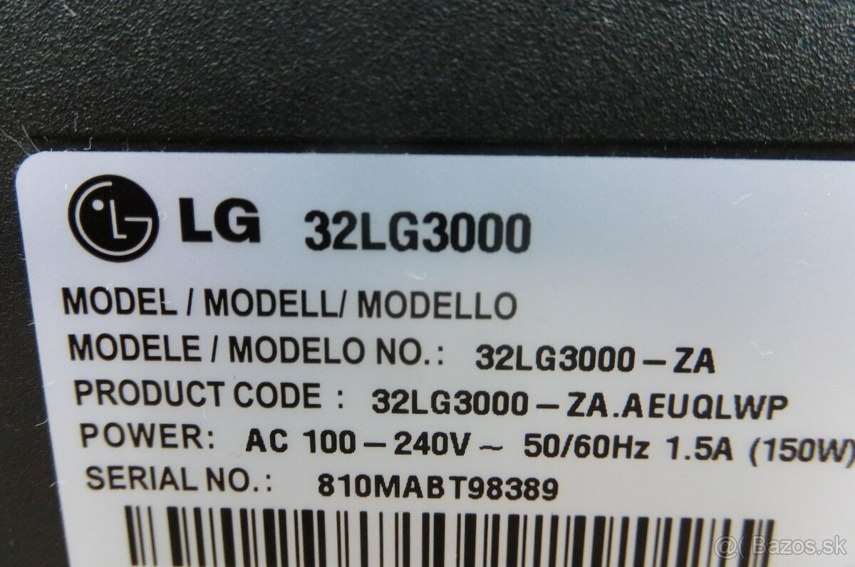 Lcd televízor LG 32LG3000 . - 7