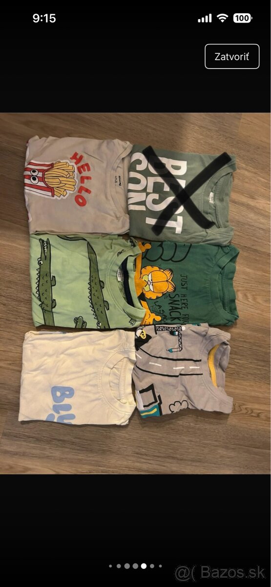 Balík oblecenia 98-104 - 7