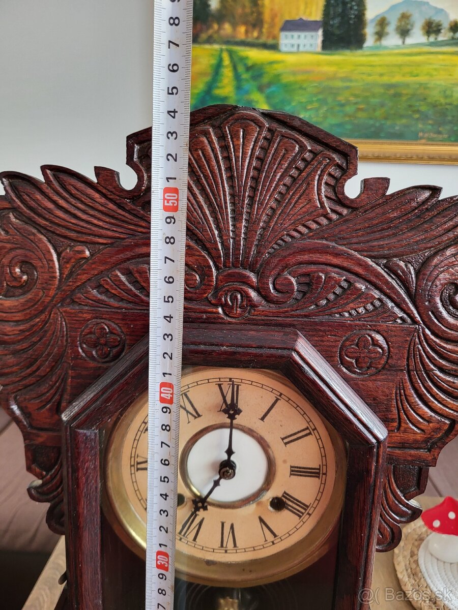 Nádherné starožitné hodiny „Gingerbread“ – New Haven - 7