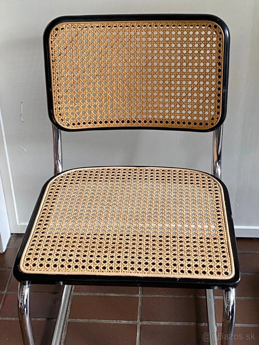 6 x Originálna konzolová stolička THONET S 32 V viedenský pr - 7