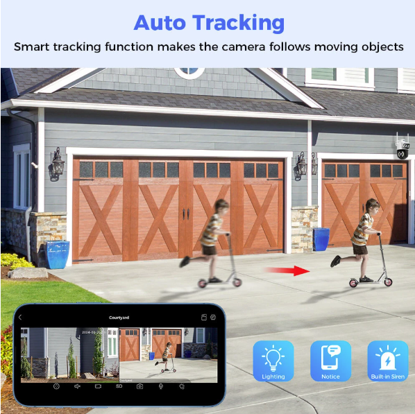 Kamera Hiseeu 6MP 4K - 7