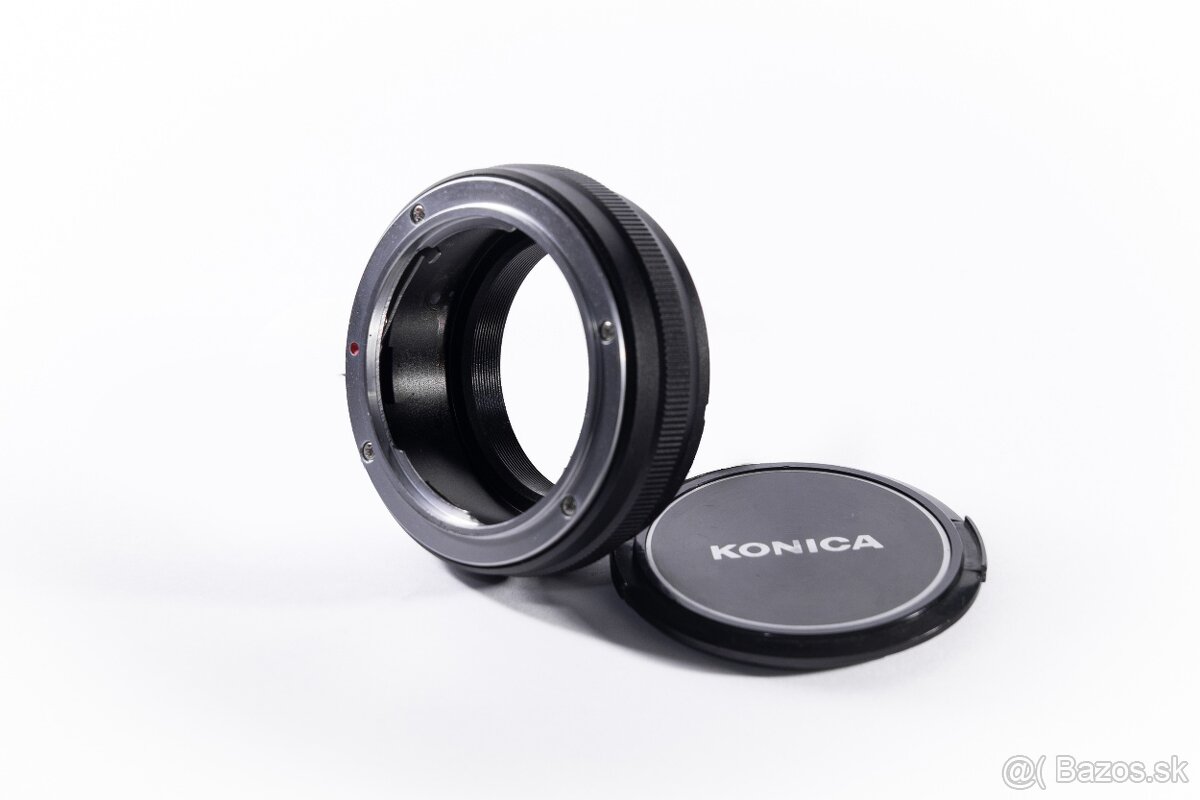 Konica AR 50mm f/1.4 + redukcia Konica–NEX - 7
