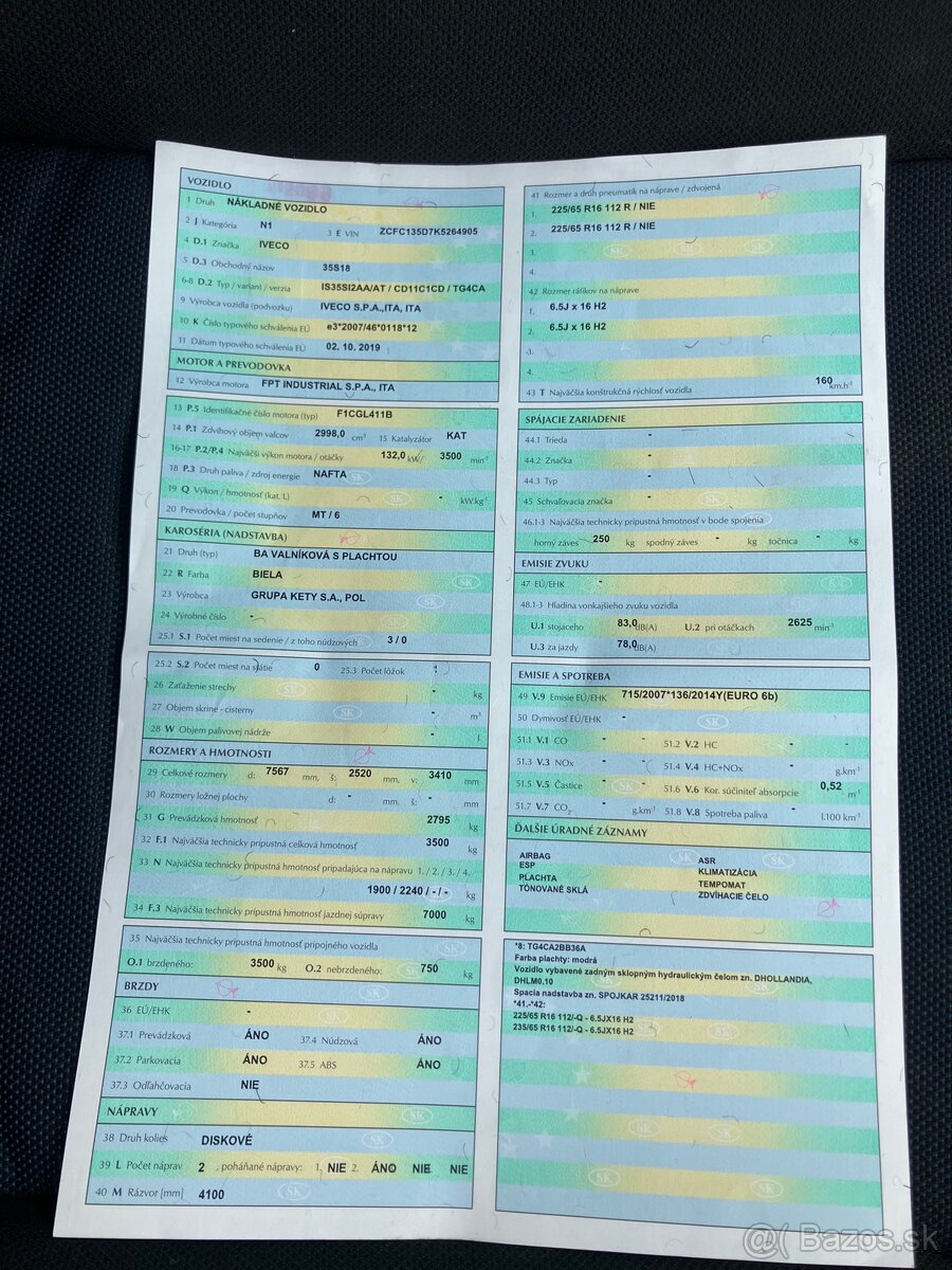 Predám Iveco Daily 3.0 180 Hydraulické čelo - 7