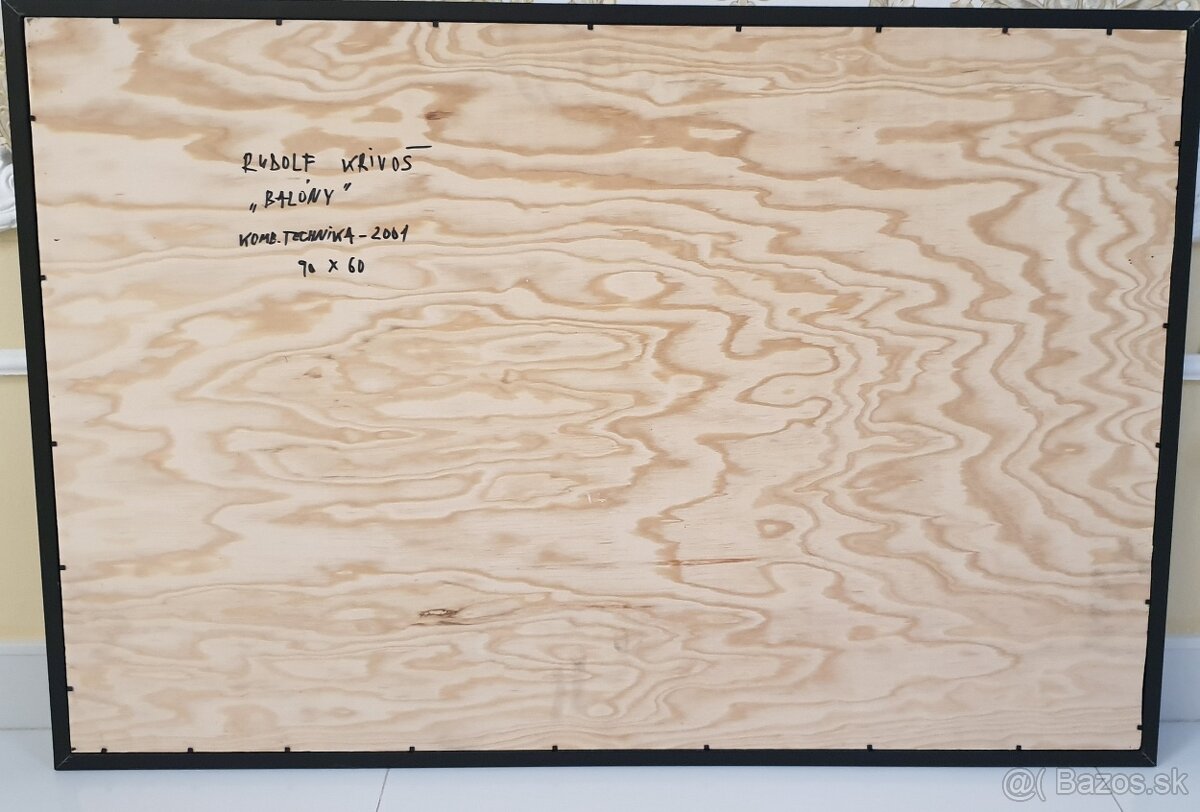 Signovany obraz balony - 7