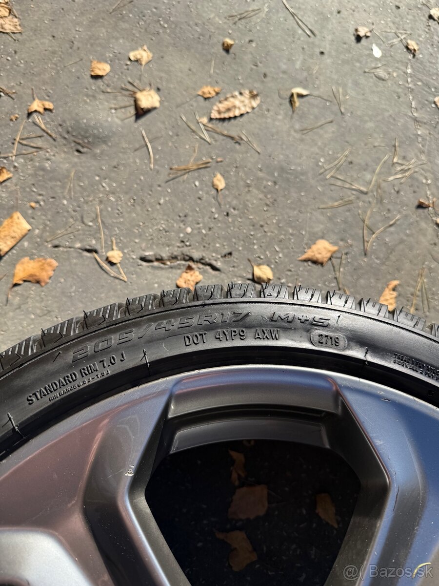 Zimné kolesá Ford Fiesta ST 4x108 205/45 R17 - 7