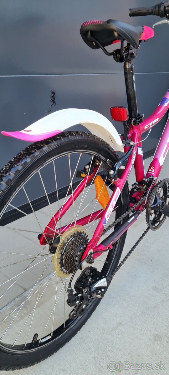 Bicykel Ctm 24" pink - 7