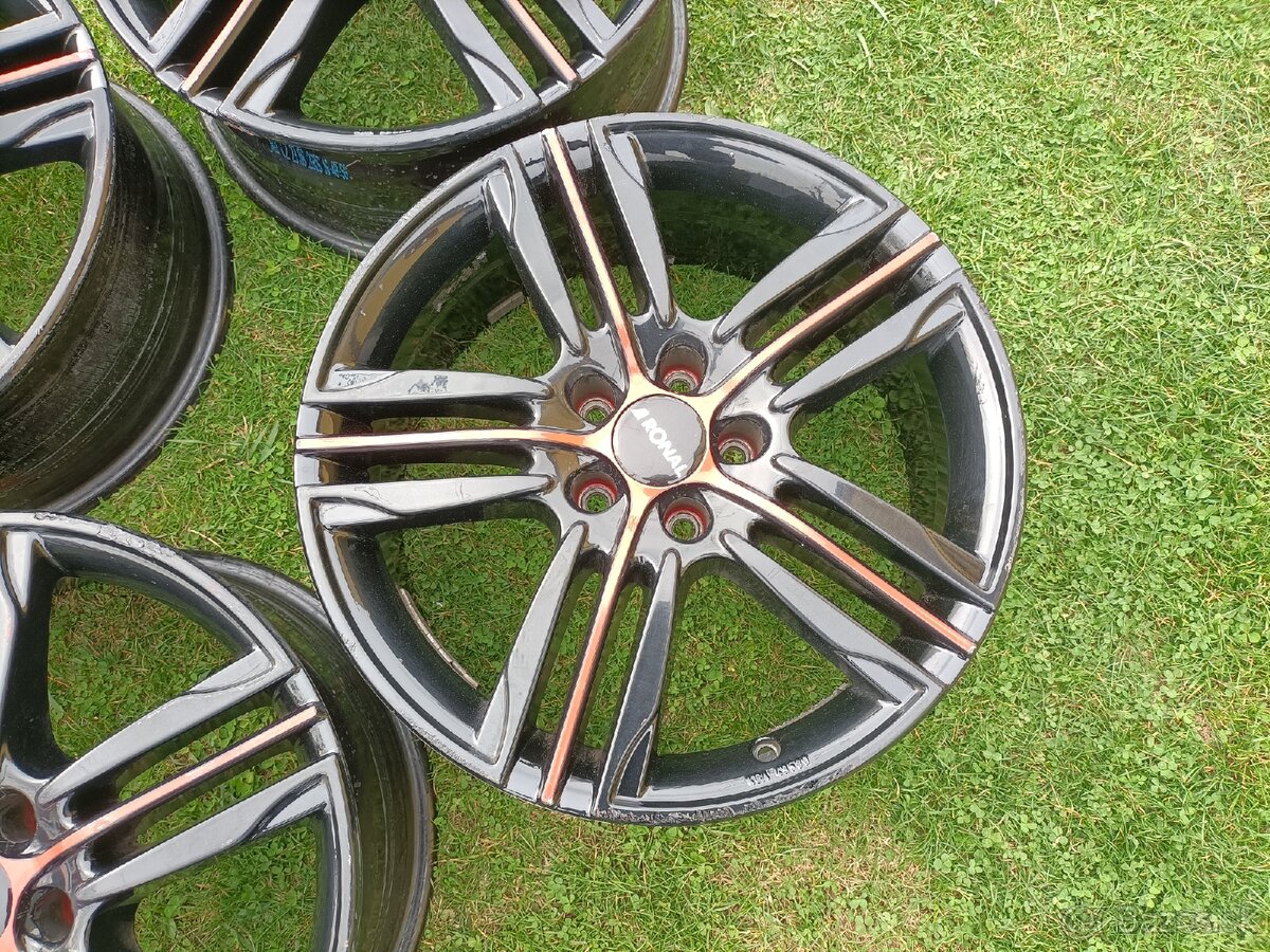 Čierne disky R18 5x112 - 7