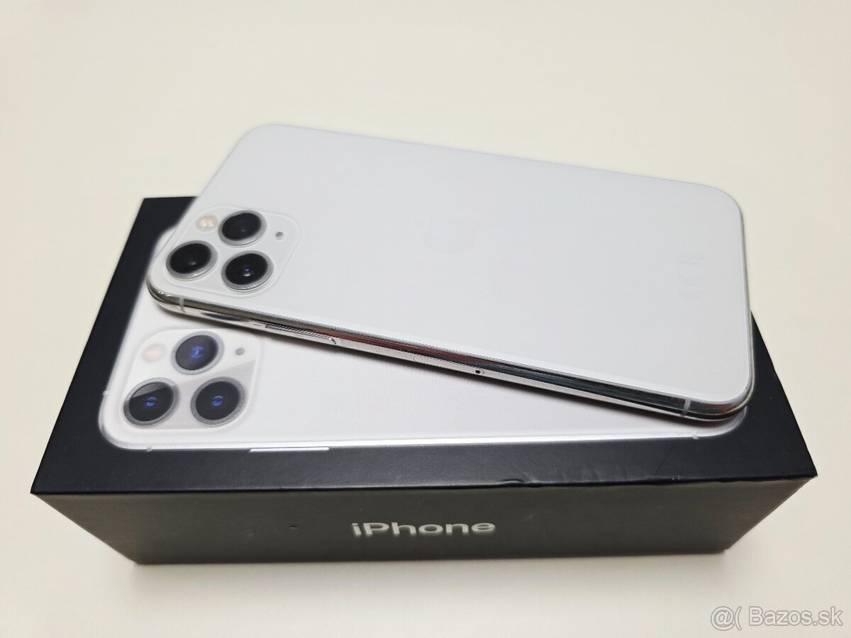 Apple iPHONE 11 PRO SILVER ,ZDRAVIE BATERKY 100% - 7