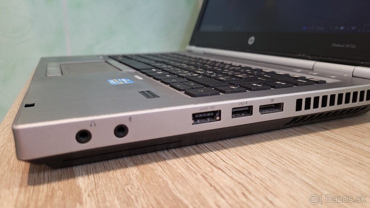 14" HP Elitebook 8470p, i5-3320M, 8GB, 500 GB SSD - 7