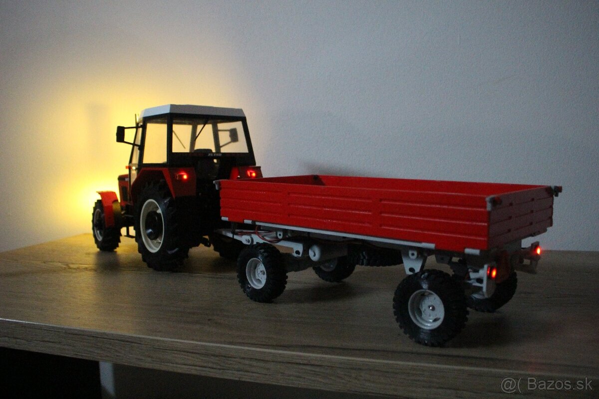 Replika Zetor 7245 RC + vlečka - 7