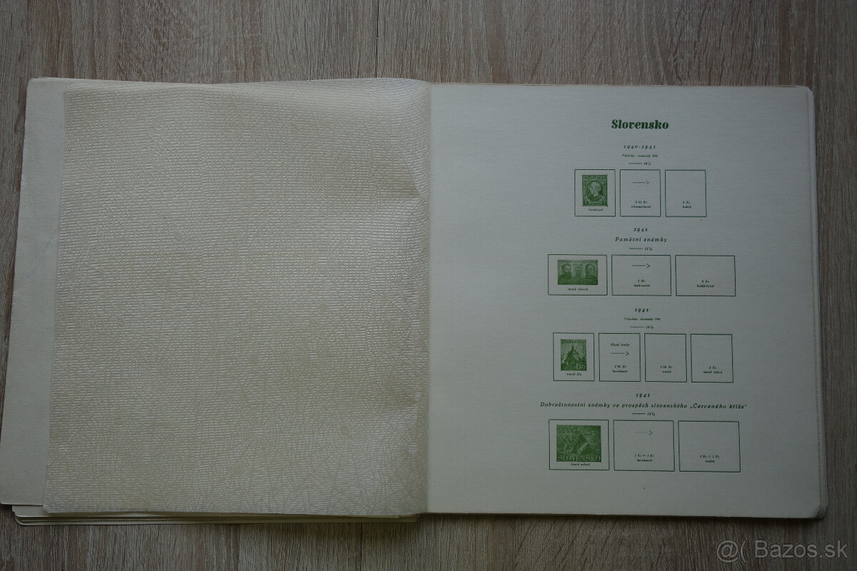 Albumové listy: Slovensko 1940 - 7