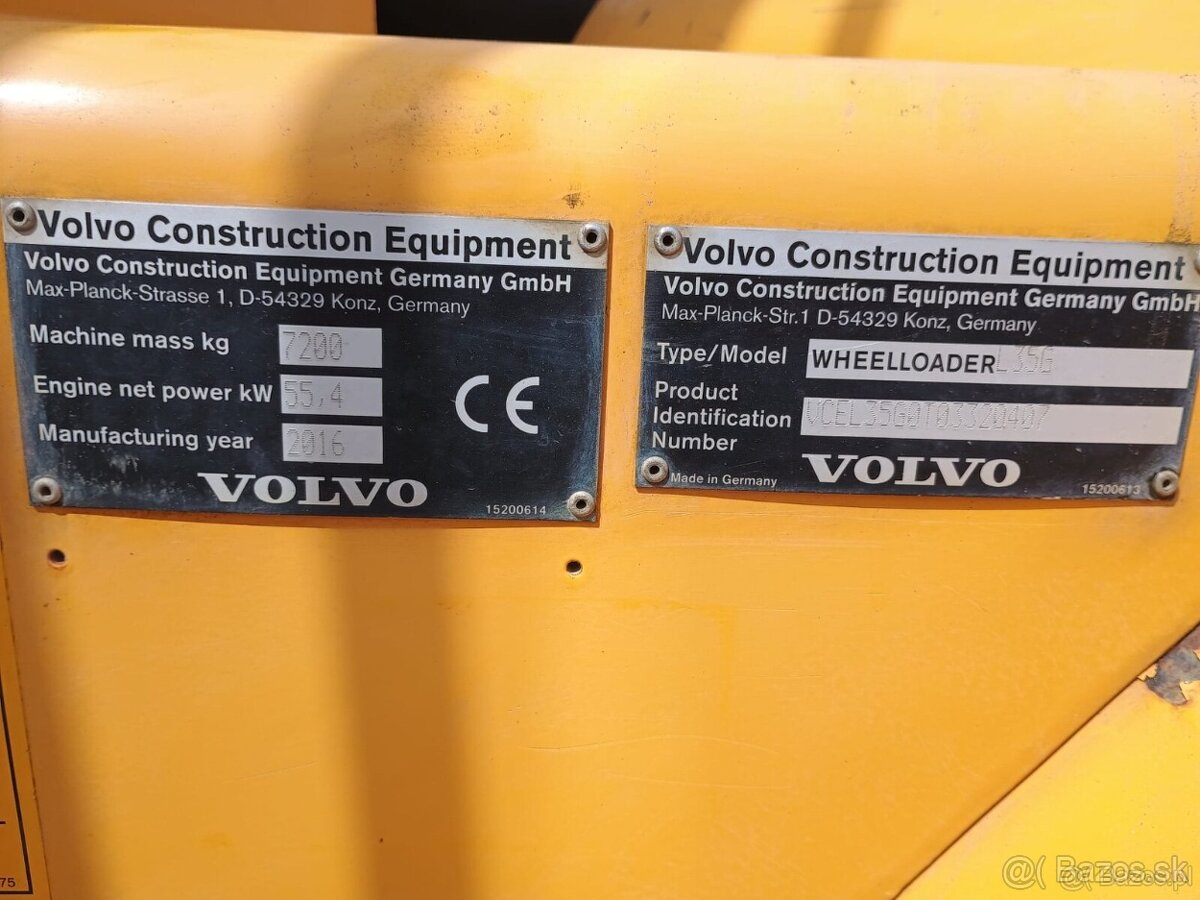 Nakladač Volvo L35G - 7