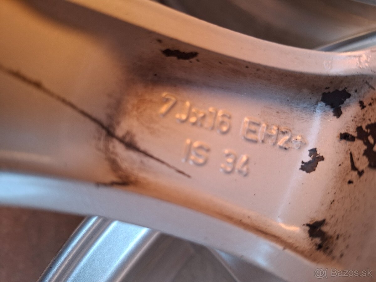 Predám hlinikové disky org.Bmw 3,--R16 - 7