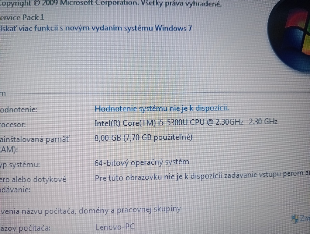 Lenovo Thinkpad t450 / Intel core i5 / 8gb ram / Windows 7 - 7