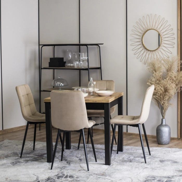 Stolička béžová - 7