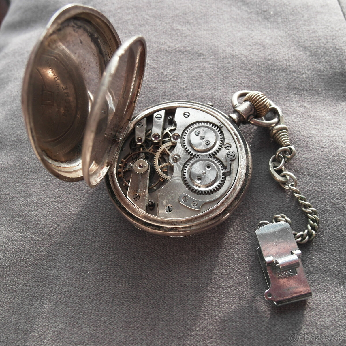 Vreckové hodinky ANCRE trojplášť - 7