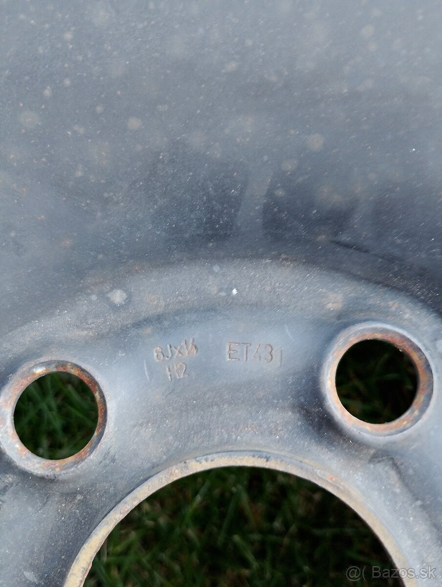 Predám pneumatiky s diskami vhodné ako rezerva - 7