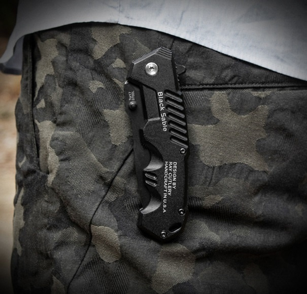 Vreckový nôž BLACK SABLE - 7