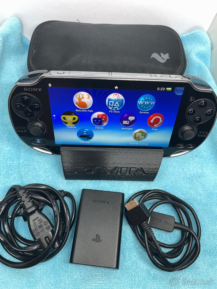 PS vita PCH-1004 oled displej -folia +4gb - 7