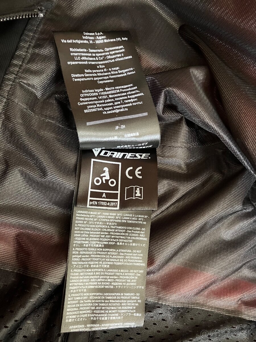 Dainese Saetta D-Dry White/Lava Red/Black + NOHAVICE ZADARMO - 7