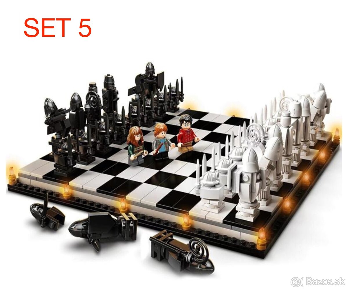 Harry Potter stavebnice 3 + figúrky - typ lego - nové - 7