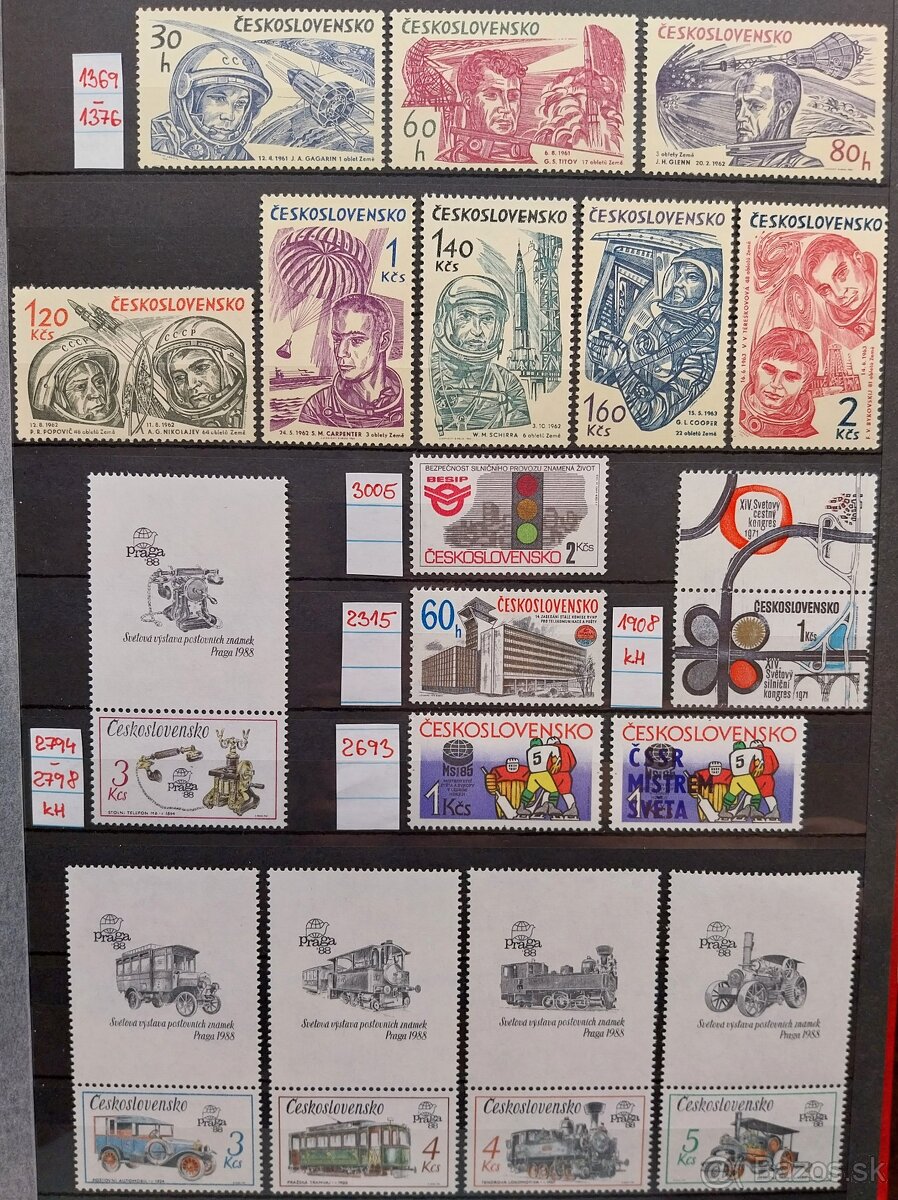 Známky ČSR – 5 - 7